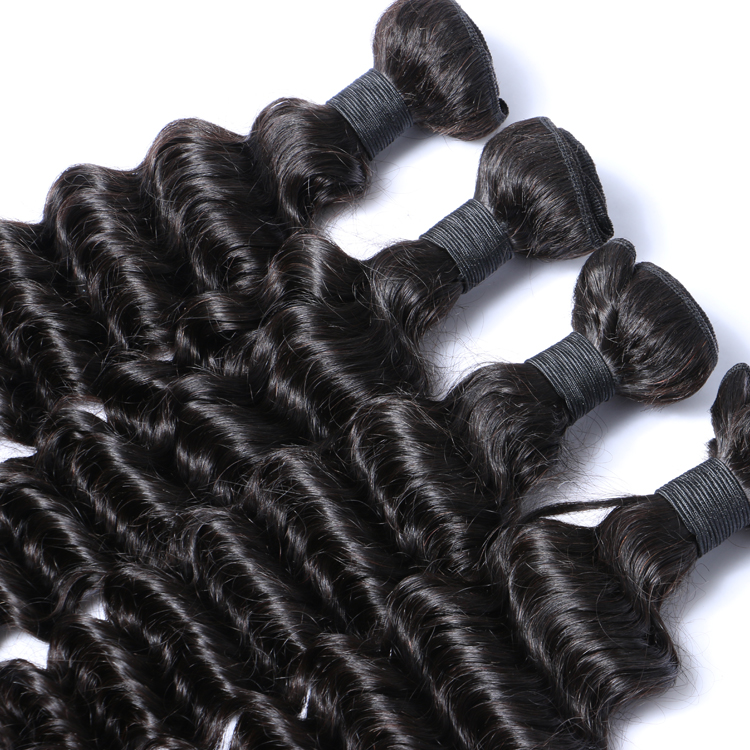 100% Virgin Hair Unprocessed Human Indian Hair Weaves Hair Bundles   LM108